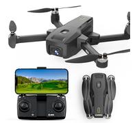 Karuisrc Drono GPS con Fotocamera 4k Professionale Adulti Principianti,Drone quadricottero Follow Me con Ritorno Automatico,Circle Fly Posizionamento del Flusso Ottico,Hover Automatico Modulaire Accu
