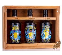 Karuizawa 1999-2000 Wise Monkeys Whisky Set 60,8% vol. 2,10l