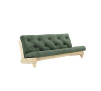 Karup Design Fresh Sofa M. Materasso 756 Verde Oliva/Laccato Trasparente