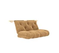 Karup Design Materasso Ad Uncino con Staffe 135x200 Fudge Brown/Raw