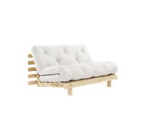 Karup Design Roots Divano Letto con Materasso 140x200 701 Naturale/Grezzo