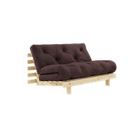 Karup Design Roots Divano Letto con Materasso 140x200 715 Marrone/Grezzo