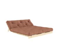 Karup Design Roots Divano Letto con Materasso 160x200 759 Clay Brown/Raw