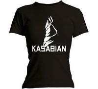 Kasabian: Ultra Black (T-Shirt Donna Tg. M) -
