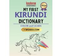 Kasahorow My First Kirundi Dictionary (Tascabile) Love with Kirundi