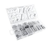 Kasanni 200 Pezzi Molle Compressione Kit Molle Assortite Molle Di Trazione In 20 Misure Viene Fornito In Una Pratica Scatola Per Riporre Attrezzi Ed Elettrodomestici, Utensili Manuali, Automobili