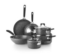 Batteria 9 pezzi perfetta per induzione New Petra Dark