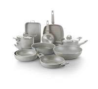 Batteria pentole con teglia e tortiera 12 pezzi