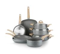 KASANOVA batteria pentole induzione antiaderenti 11 pezzi per tutti i tipi di piano cottura Mrs Wood