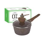 Casseruola 18 cm antiaderente 0 grassi con coperchio