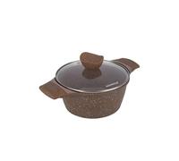 Casseruola 20 cm antiaderente 0 grassi con coperchio