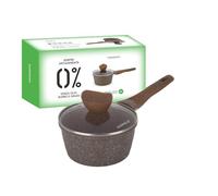 Casseruola 16 cm antiaderente 0 grassi con coperchio