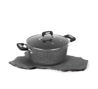 KASANOVA, Casseruola antiaderente 24 cm, per induzione, con coperchio