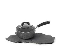 KASANOVA Casseruola New Petra Dark, da 16 cm con manico grigio Cottura