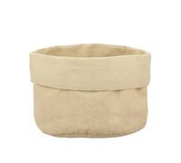 KASANOVA Cesto Pane Natalizio Beige Shiny in Cotone Beige Tavola