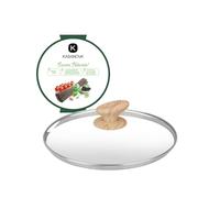 KASANOVA Coperchio 24 cm in Vetro Black Stone