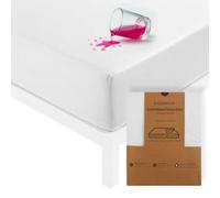 KASANOVA COPRIMATERASSO Piazza 1/2 CM 130 x 200 + 25 IMPER. Dry, Bianco, One Size