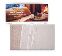 KASANOVA Cuscino guanciale memory profumato Rosa Camomilla