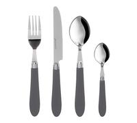 KASANOVA KASANOVA Set 24 posate Smooth grigio in acciaio Tavola