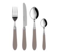 KASANOVA KASANOVA Set 24 posate Smooth tortora in acciaio Tavola