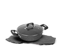 KASANOVA Linea New Petra Dark, Casseruola ideale per induzione, 24 cm