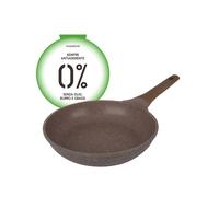 KASANOVA Padella 26 cm antiaderente 0 grassi marrone Cottura