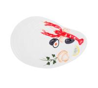 KASANOVA Piatto da portata 30,5 cm ceramica gambero Sea