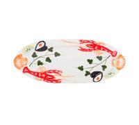 KASANOVA Piatto da portata ovale 31 cm ceramica crostacei Sea