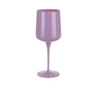 Servizio 3 calici vino lilla opaco in vetro viola