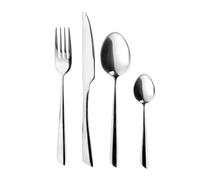 KASANOVA Servizio tavola 24 posate in acciaio inox linea Delta Tavola