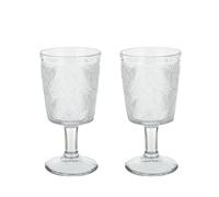 KASANOVA Set 2 calici acqua vetro trasparente Oasi