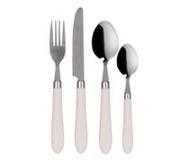 KASANOVA Set 24 posate Smooth bianco in acciaio