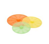 KASANOVA Set 3 coperchi ermetici in silicone multicolore Cottura