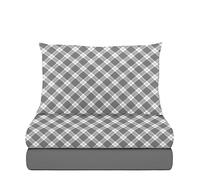 KASANOVA SET LETTO SINGOLO COMPLETO SCOTTISH GREY 441