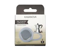KASANOVA Set ricambi caffettiera 3 tazze