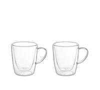 KASANOVA Set tazzine tè trasparenti in vetro borosilicato, da 200 ml trasparente