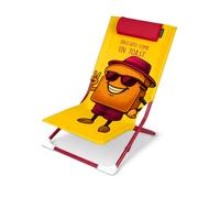 KASANOVA Spiaggina sedia pieghevole Toast con poggiatesta