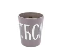 KASANOVA Tazza in vetro 370 ml scritta Strong Glassy