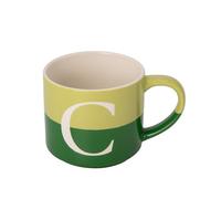 KASANOVA Tazza lettera C verde 400 ml Blend Collection