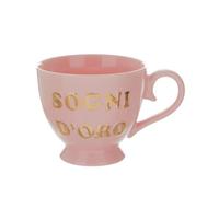 KASANOVA Tazza porcellana rosa Sogni d'oro 500 ml Loving