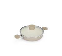 KASANOVA Tegame 16 cm Mini Fantasy con Coperchio Beige