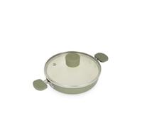 KASANOVA Tegame 16 cm Mini Fantasy con Coperchio Verde