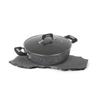KASANOVA Tegame New Petra Dark da 28 cm nero Cottura