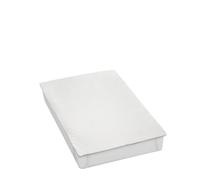 Topper singolo in memory No Stress bianco