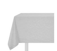 Tovaglia Jacquard Natale in cotone grigio, da 140x240 cm