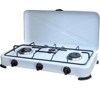 FORNELLO 3 FUOCHI A GAS GPL 'KASART' cm 58 x 28 x h.11 KASART