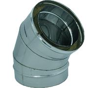 Kasart Gomito Doppia Parete a 45° ø cm 20/25 GOMACCDP45200/2