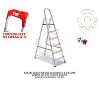 SCALA PER USO DOMESTICO 8 gr. -h.pedana 172/h.totale 234 cm KASART