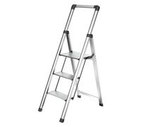 SGABELLO 'ALU-STEP' 3 gradini - aperto cm 72 x 45 x h.128,8
