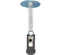 STUFA AEREA CILINDRICA 12,5 Kw - verniciata grigia antracite